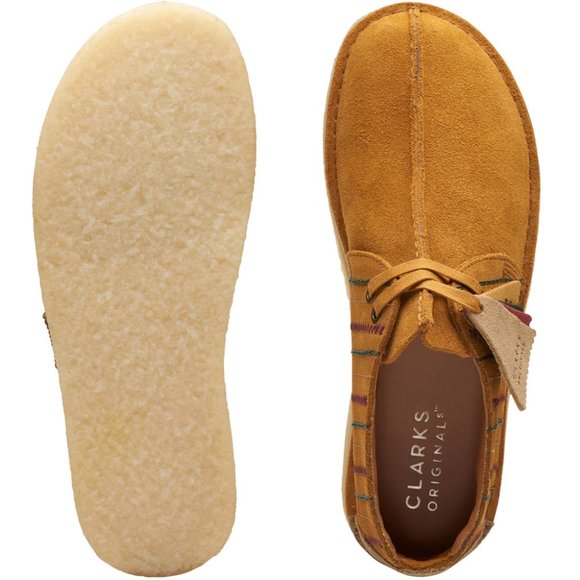 Clarks Desert Trek Dark Ochre Suede main image 6